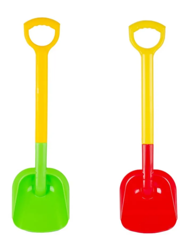 Лопата ДЕТСКАЯ ПЛАСТМАССОВАЯ L66СМ 163882 /40